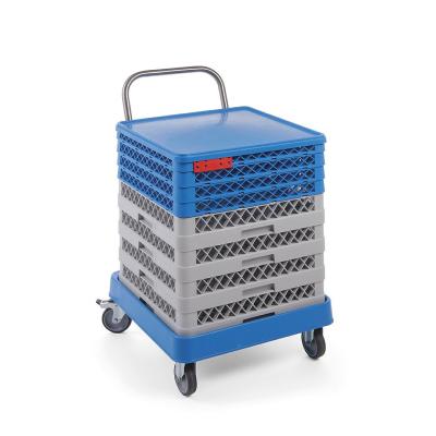 Vozík s rukojetí na koše do myčky, HENDI, 575x545x(H)920mm | 877197